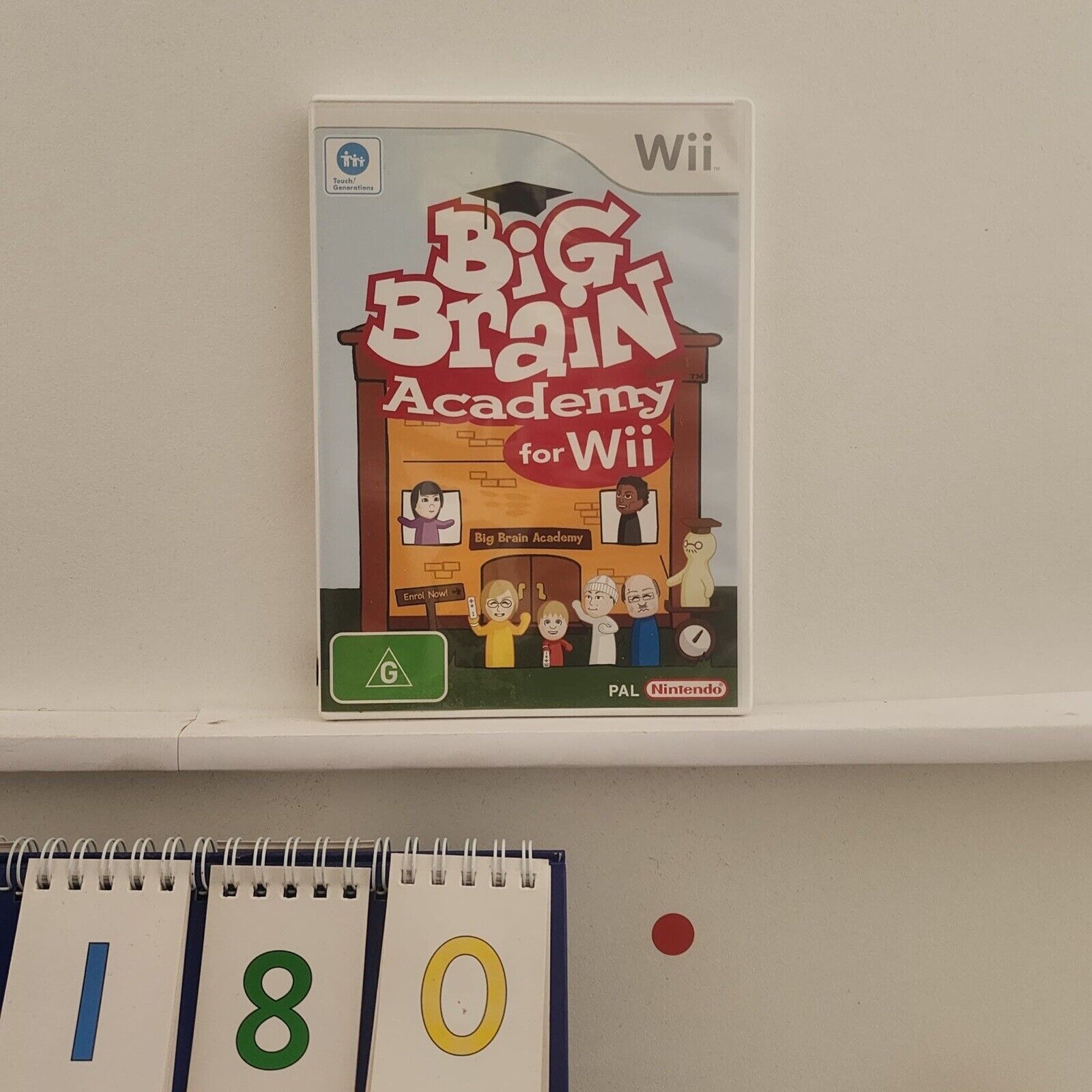 Big Brain Academy - Nintendo Wii Game with Manual (PAL Version) - Fun Family Brain Training & Puzzle Challenge for All Ages
