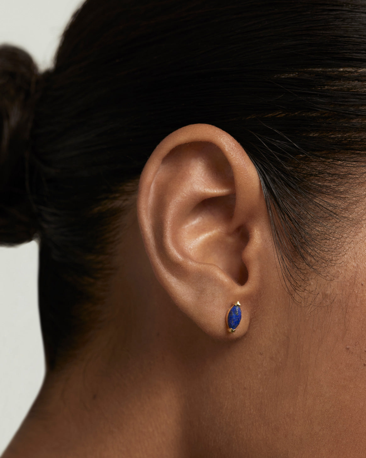 Lapis Lazuli Nomad Single Earring - Handmade Bohemian Jewelry for Women | Perfect for Boho Chic Style, Music Festivals & Travel Accessories