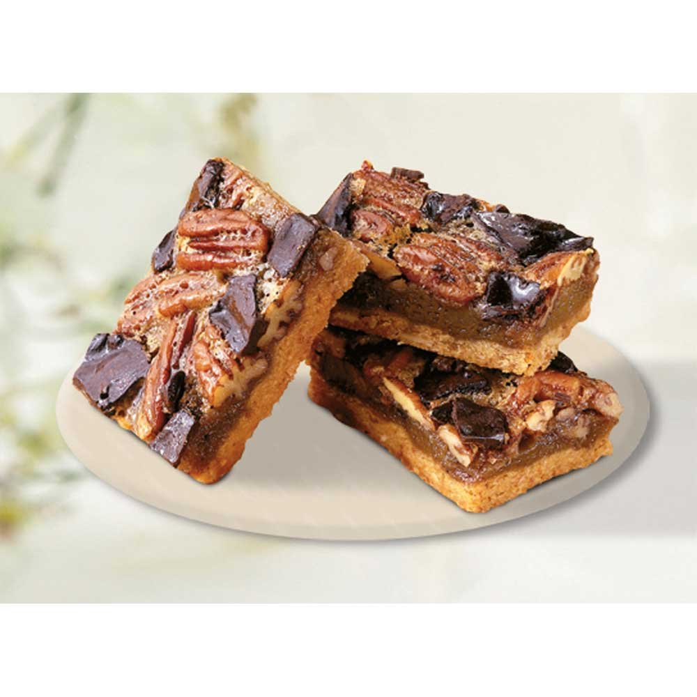 Sweet Street Unsliced Pecan Chocolate Chunk Bar - 4 Pack | Gourmet Chocolate Bars with Pecans | Perfect for Baking, Gifts & Dessert Platters