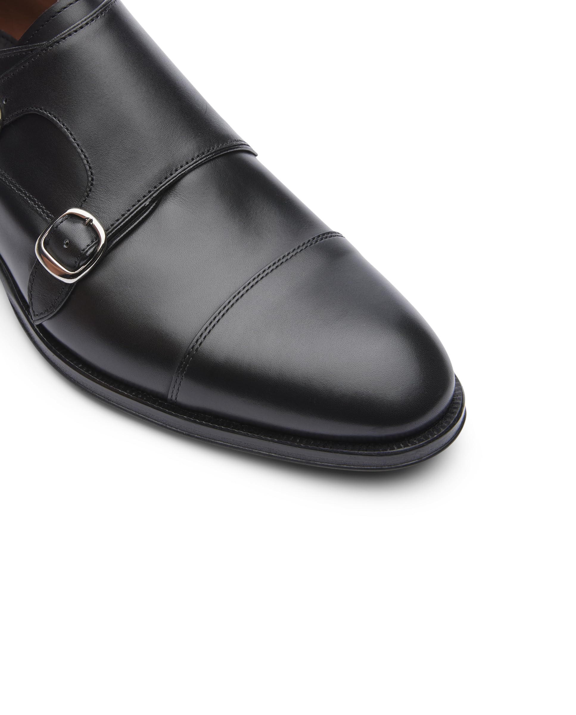 Men's Double Buckle Casual Shoes - Comfortable Slip-On Loafers for Business & Travel | Perfect for Office, Driving & Daily Wear