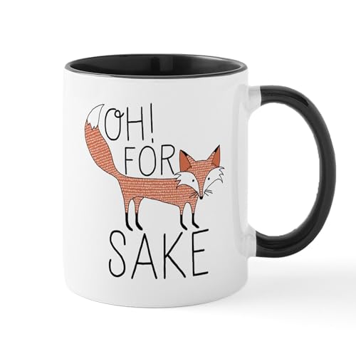 White/Black Inside - Oh! For Fox Sake Mugs
