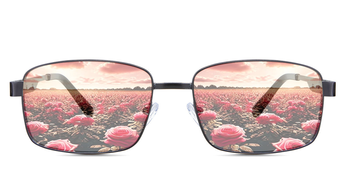 Leo Men's Prescription Tinted Glasses - Stylish & UV Protection for Driving, Outdoor Activities & Fashion