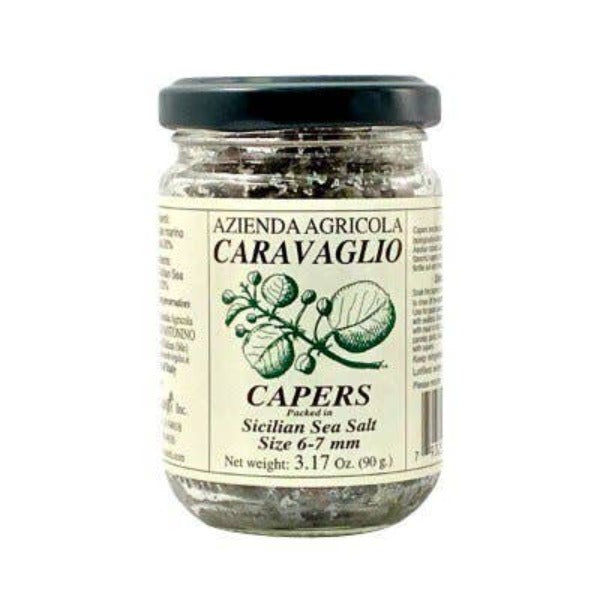 Premium Salt-Packed Capers - Non-Pareil Capers in Brine for Gourmet Cooking, Salads & Mediterranean Dishes | Perfect for Pasta, Pizza & Tapas Recipes
