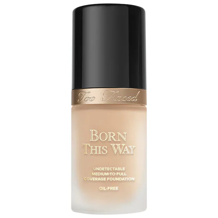 Too Faced Born This Way Natural Finish Foundation - Flawless, Long-Lasting Makeup Base for All Skin Types (Perfect for Everyday Wear & Special Occasions)
