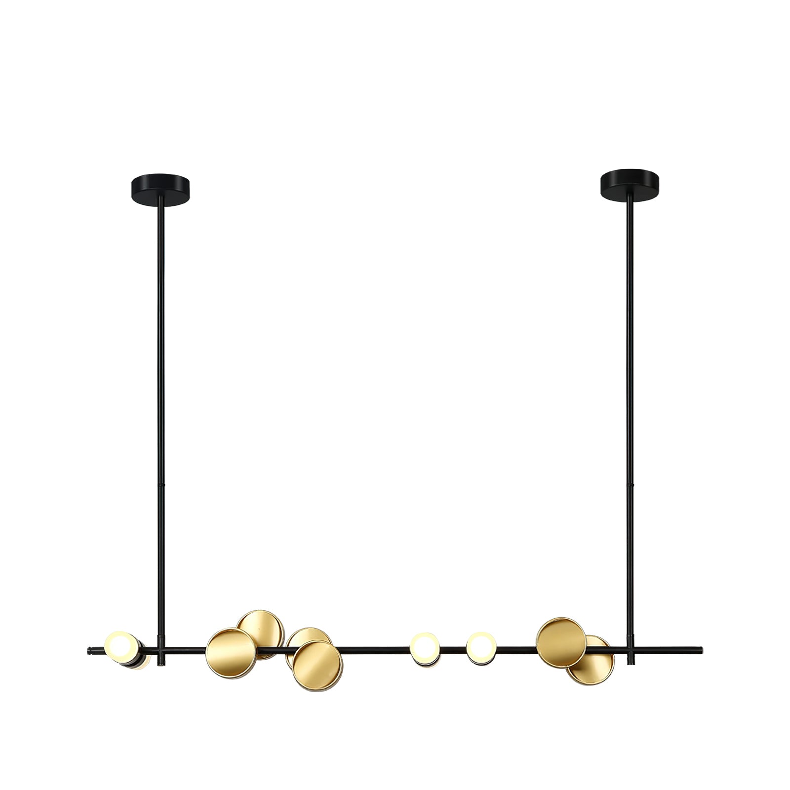 Modern Cilon Disc Pendant Light - Sleek Minimalist Ceiling Fixture for Dining Room, Kitchen Island & Living Room Decor - Energy Efficient LED Hanging Light for Home & Office
