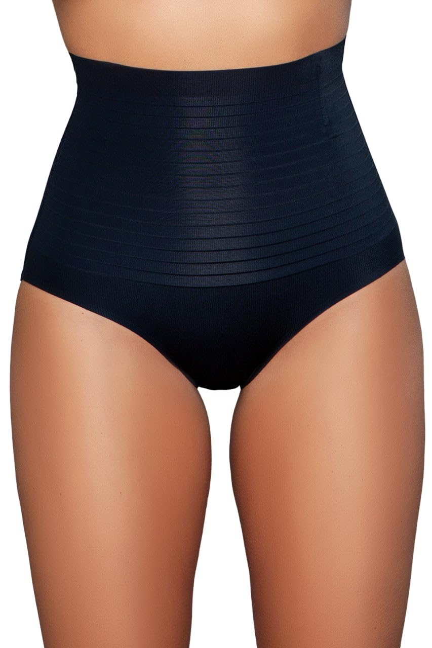 High Waist Shaping Panties for Women - Tummy Control Underwear with Comfortable Elastic Waistband | Perfect for Everyday Wear, Workout & Postpartum Recovery