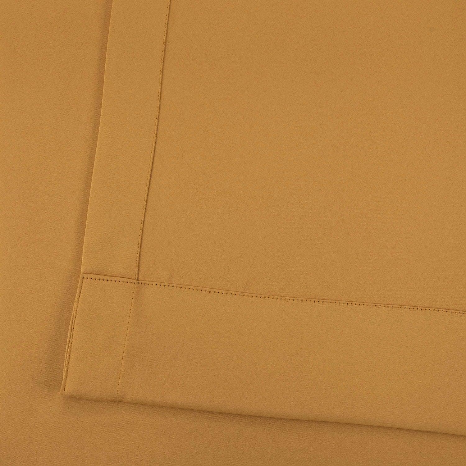 Blackout Curtains for Bedroom - Marigold Room Darkening Window Drapes for Better Sleep & Privacy - Perfect for Nursery, Home Theater, and Shift Workers