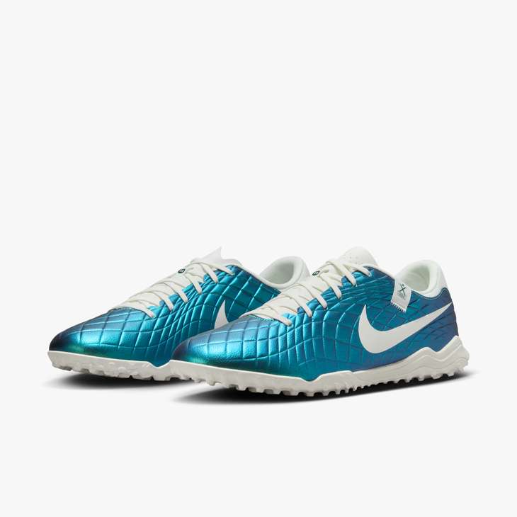 Nike Tiempo Emerald Legend 10 Academy TF Turf Soccer Shoes for Men - Artificial Grass Football Cleats with Comfortable Fit, Ideal for Training & Matches on Turf Fields