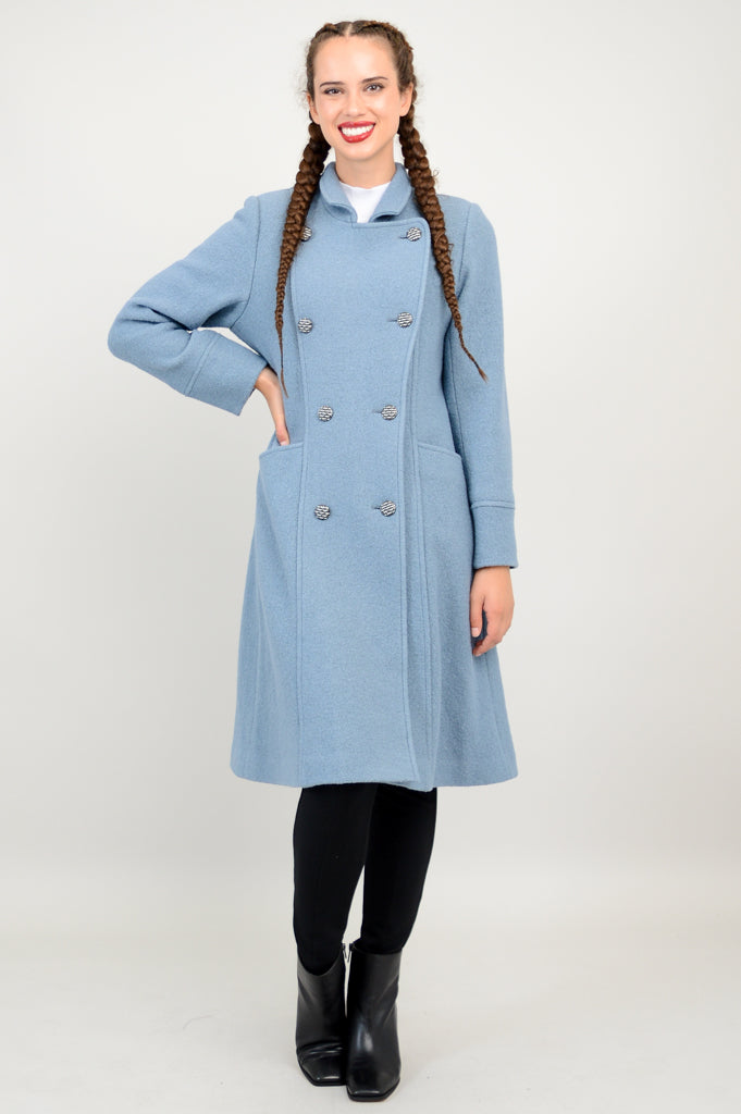 Premium Longford Wool Coat for Women - Warm & Stylish Winter Outerwear - Perfect for Office, Travel & Outdoor Adventures