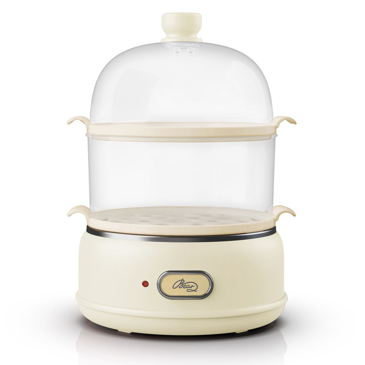 Bear STM 360CW Mini Double-Layer Electric Steamer - Perfect for Healthy Cooking, Meal Prep & Small Kitchens