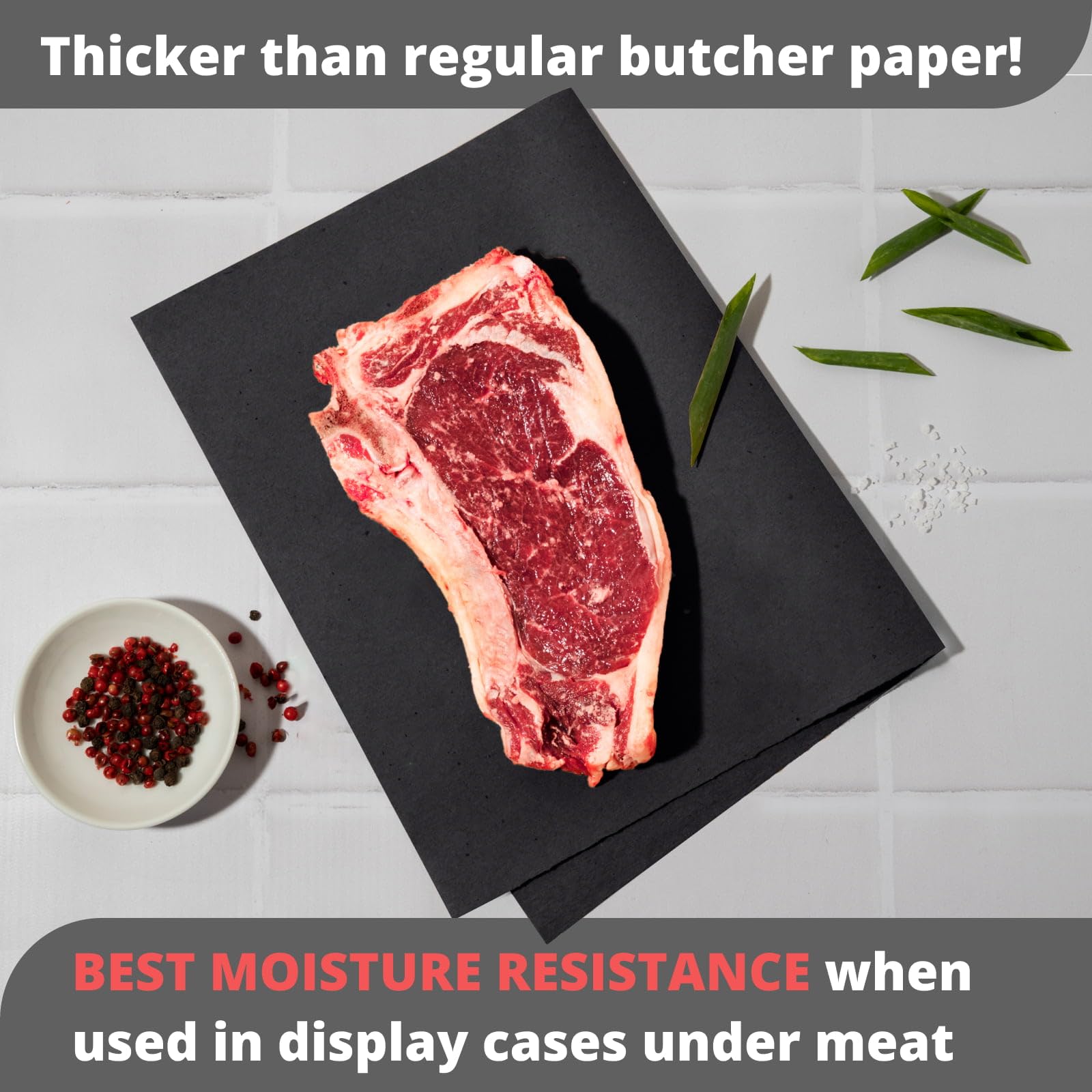 Premium Black Butcher Paper Roll 18