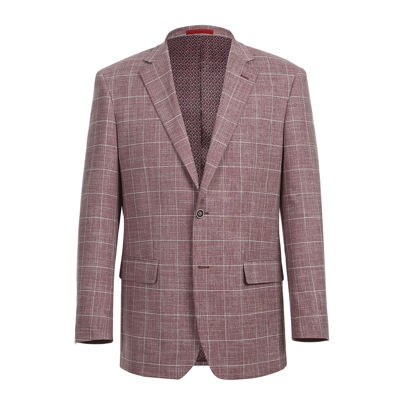 Alessandro Vitello by Renoir Classic Fit Blazer in Wine Red - Size 294/31 | Premium Men's Formal Jacket for Business Meetings, Weddings & Special Occasions