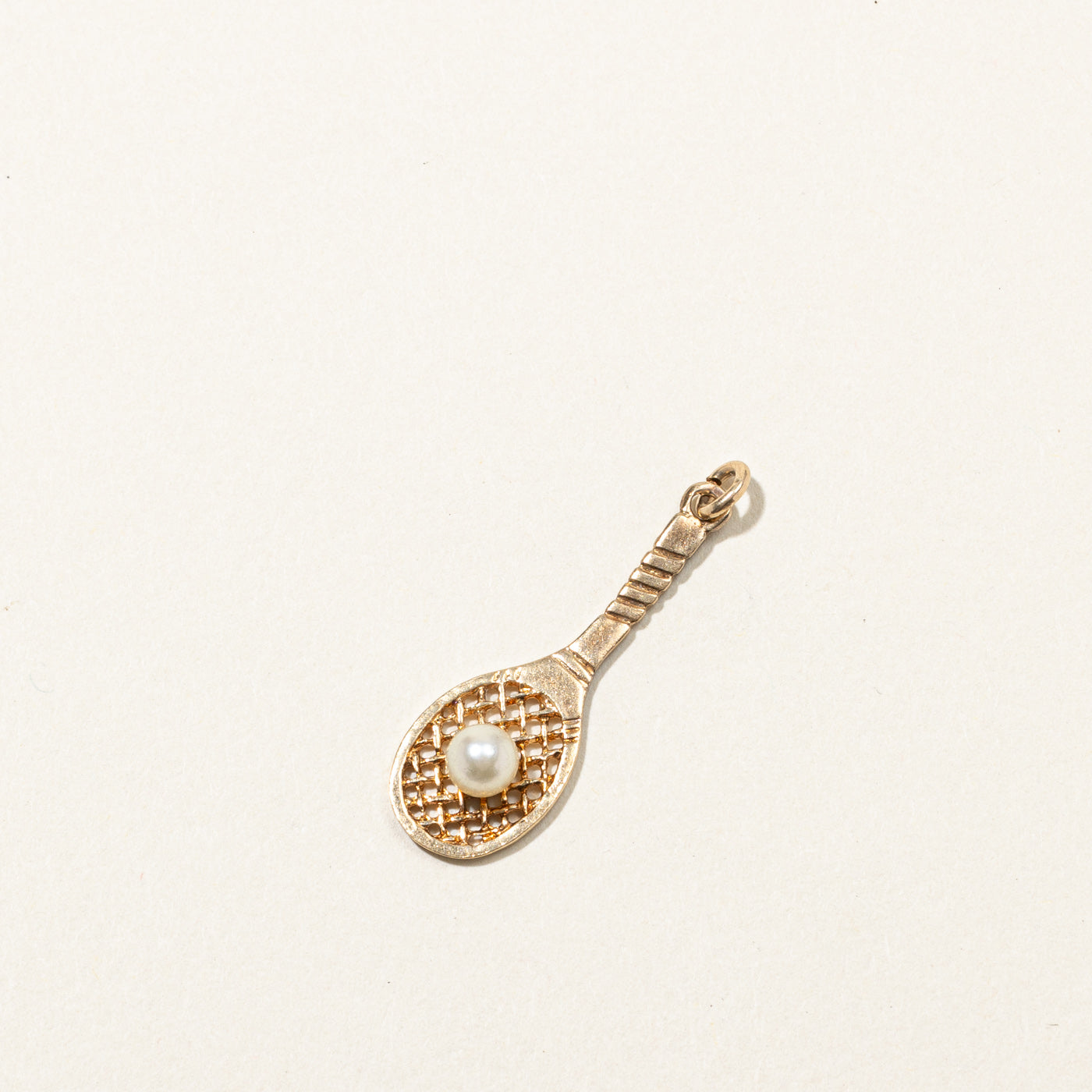 Elegant Pearl Tennis Pendant Necklace - 14K Gold Plated Classic Jewelry for Women | Perfect for Weddings, Anniversaries & Special Occasions