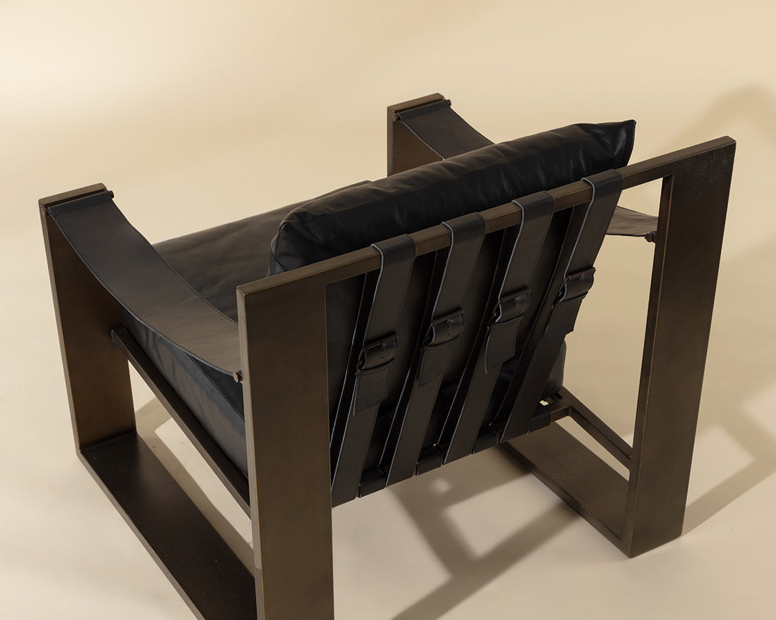 Berke Lounge Chair - Modern Comfortable Accent Chair for Living Room, Bedroom & Office - Perfect for Relaxing, Reading & Lounging