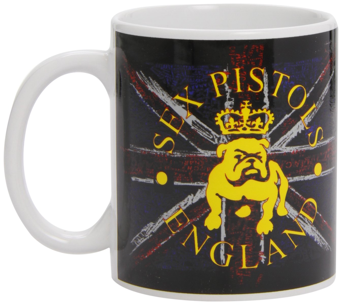 Sex Pistols Bulldog Logo Ceramic Mug with Gift Box - Perfect for Punk Rock Fans, Coffee Lovers & Collectible Gifts