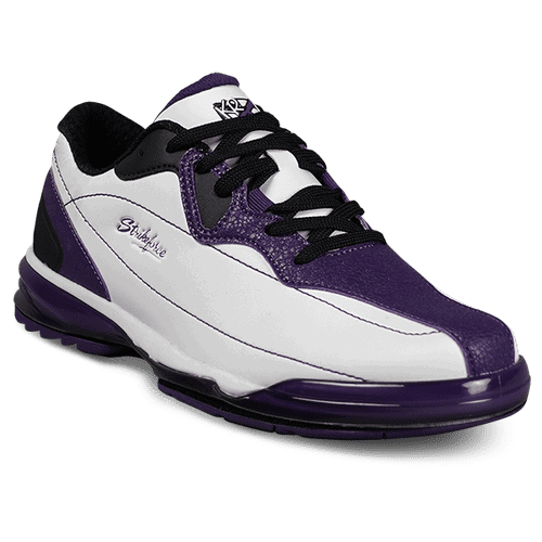 KR Strikeforce Dream White/Purple Left Hand High Performance Women's Bowling Shoes - Perfect for League Play & Tournament Bowling