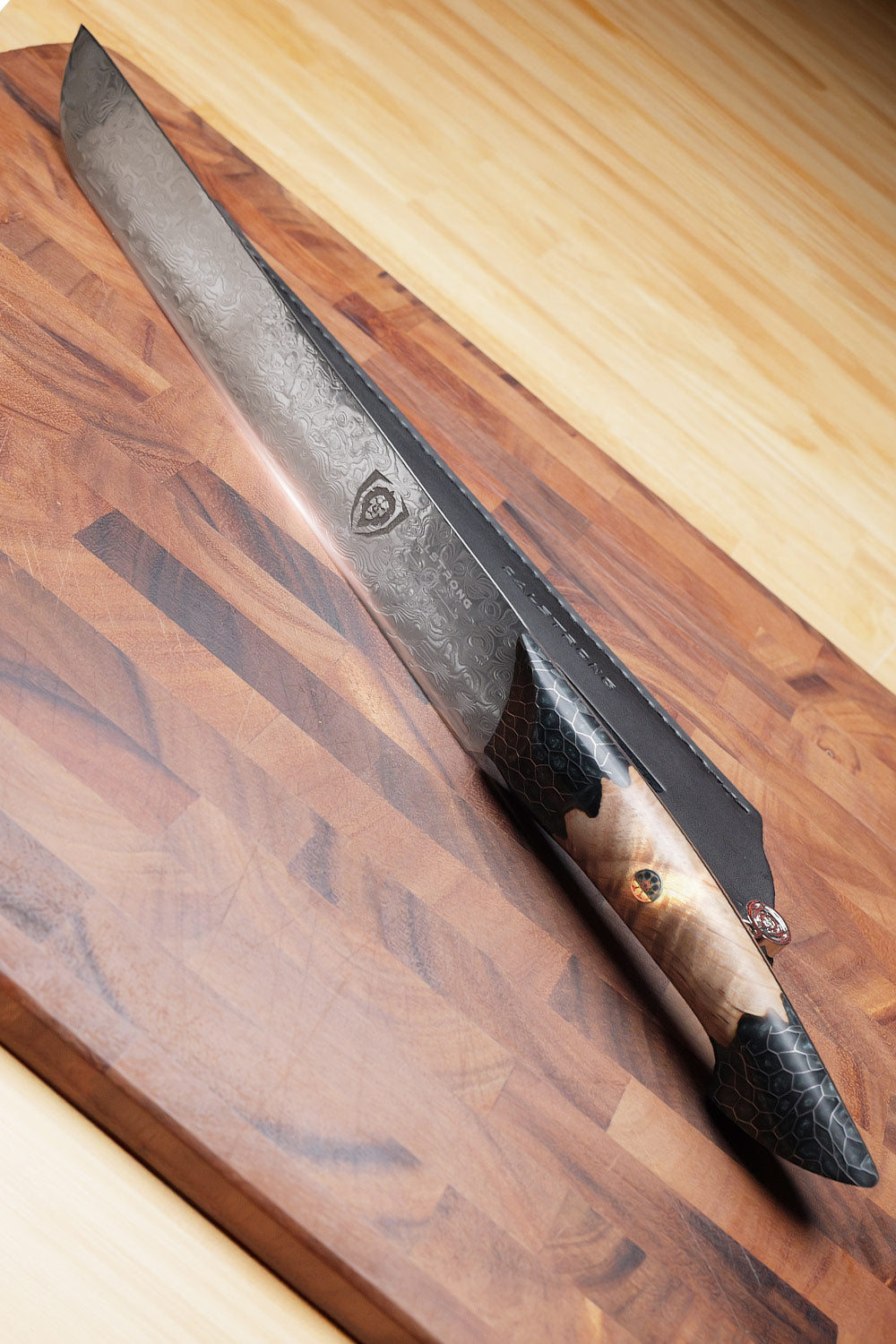 Dalstrong Scorpion Series Venom 11-inch Slicer Knife - Ultra Sharp Professional Kitchen Knife for Meat, BBQ & Sushi - Perfect for Chefs & Home Cooking