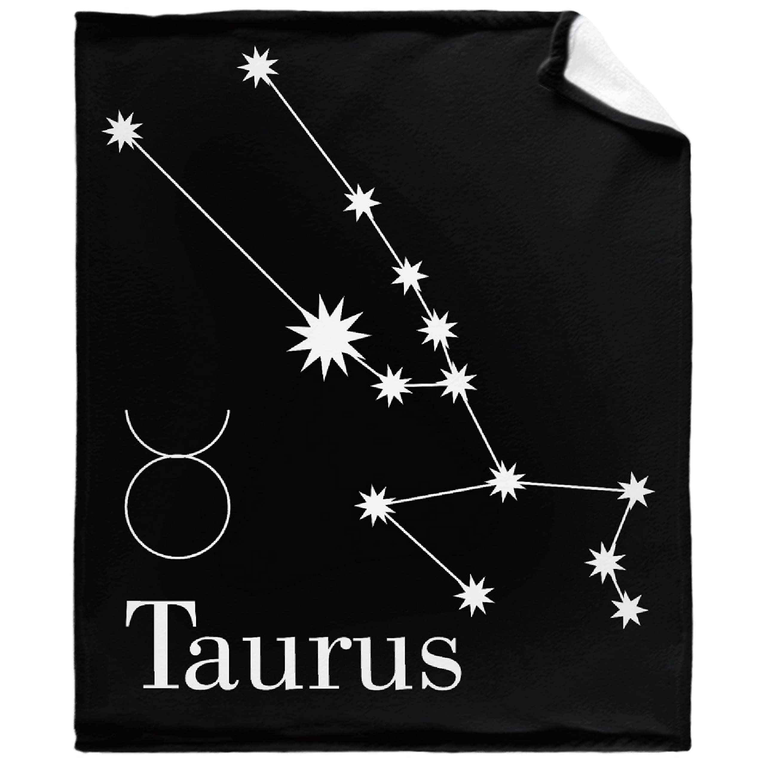 Taurus Lightweight Fleece Blanket - Ultra Soft Plush Throw for Sofa, Couch & Bed - 90x120 Inches Cozy Blanket for Family - Perfect for Lounging, Movie Nights & Winter Warmth