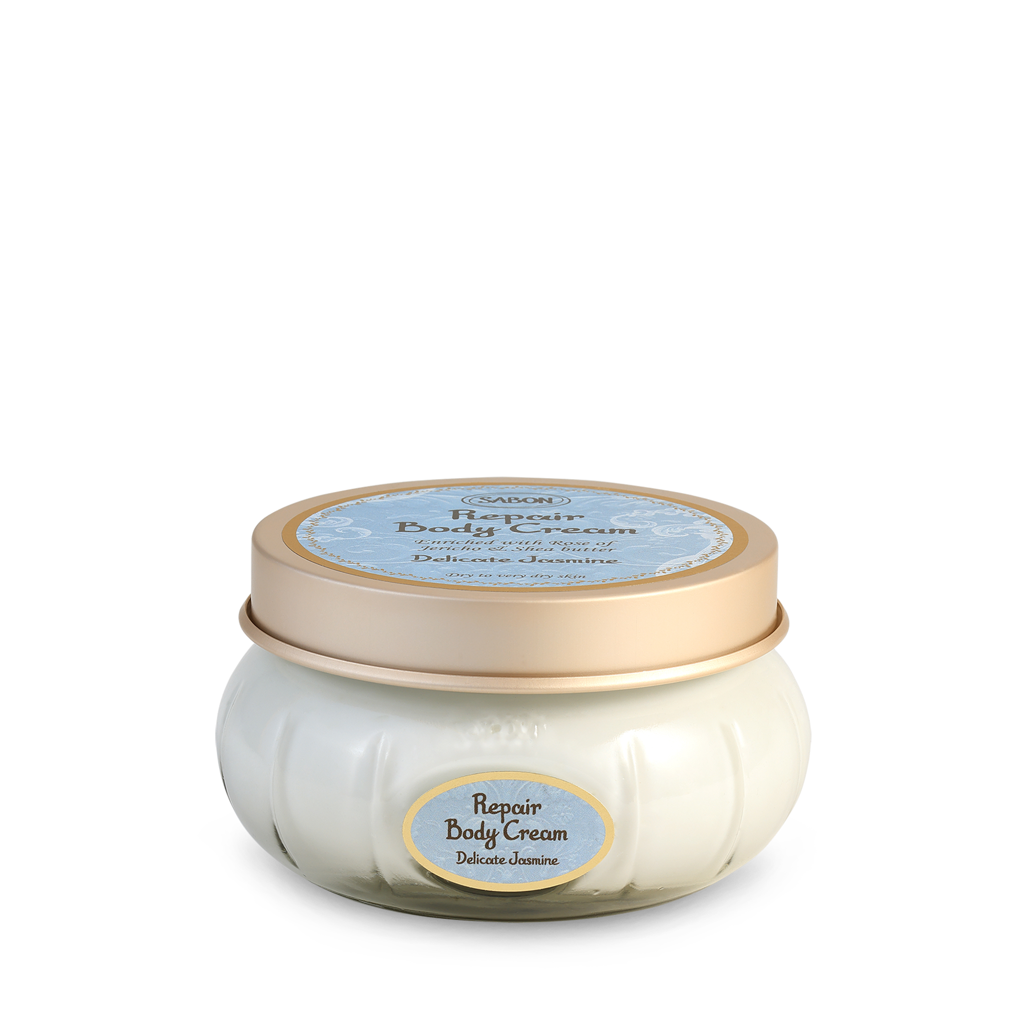 Delicate Jasmine Repair Body Cream - 200mL Moisturizing Lotion for Dry, Sensitive Skin - Perfect for Daily Hydration & Nighttime Skin Repair