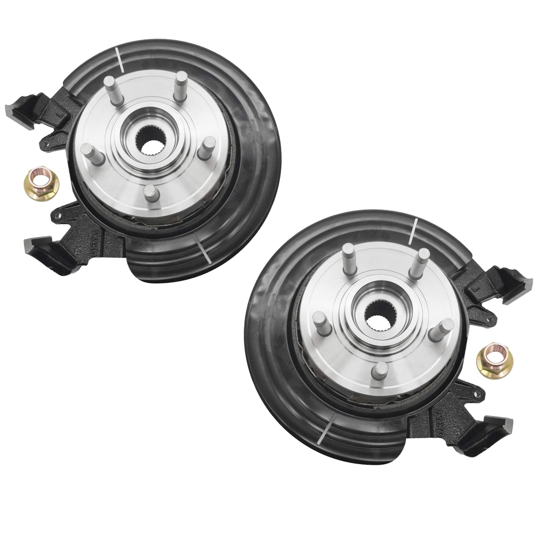 Ford Explorer & Mercury Mountaineer Wheel Bearing Hub Assembly (2002-2005) - Left & Right Rear Steering Knuckle - Durable Replacement for Smooth Driving & Off-Road Adventures