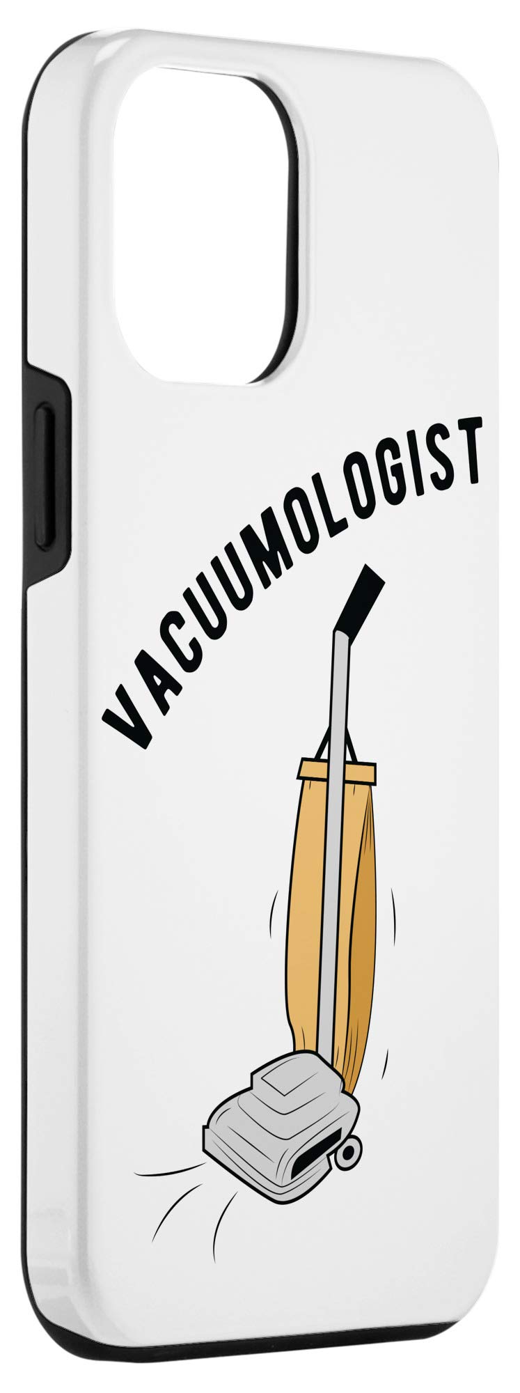 iPhone 12 Pro Max Funny Vacuum Cleaner Phone Case - Perfect Gift for Housewives & Housemaids - Durable Protective Cover for Daily Use, Work & Home Cleaning