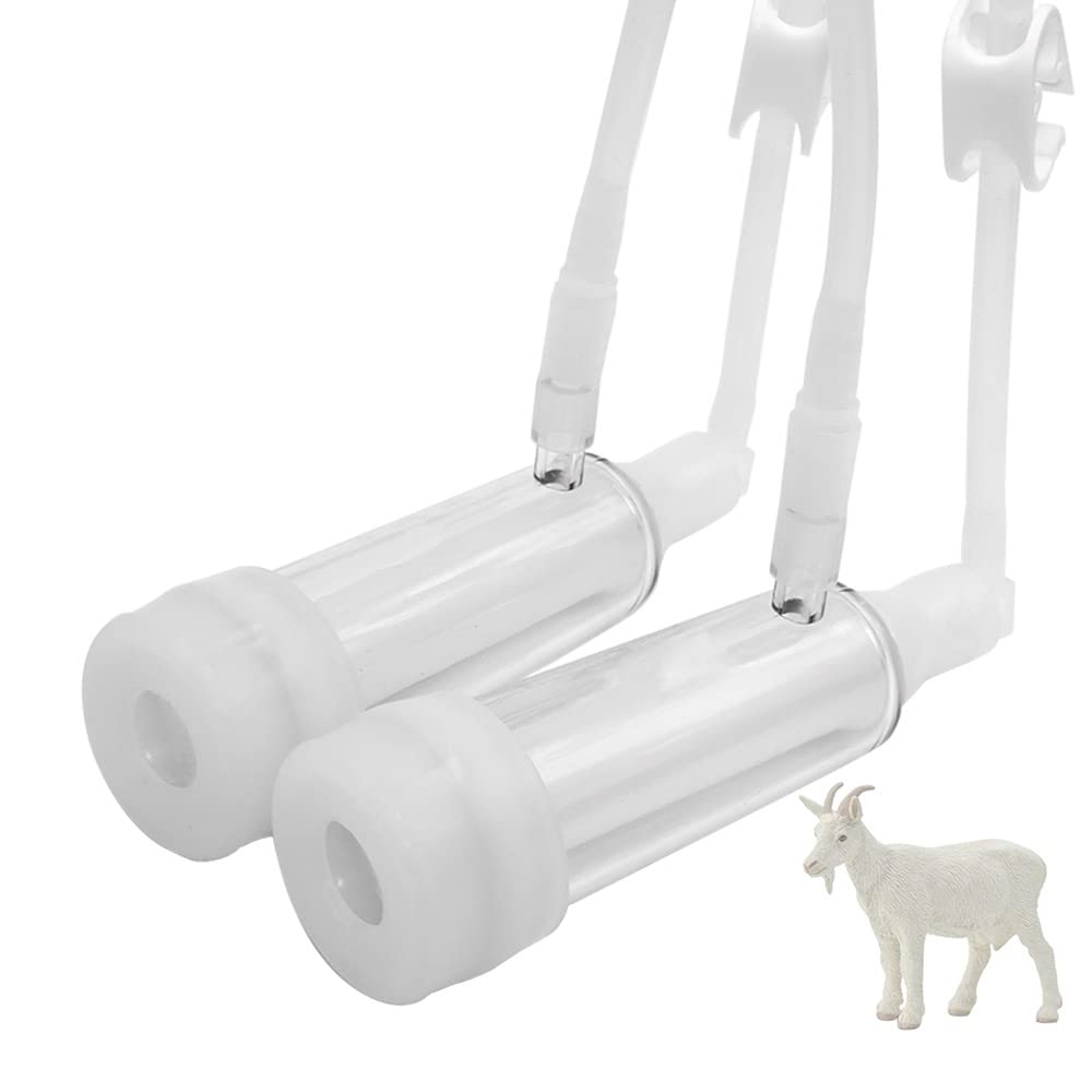 12L Cow Milking Machine with Goat Milking Teat Cup Replacement - Classic Model with Tube Included | Ideal for Dairy Farms, Homesteads & Small-Scale Milk Production