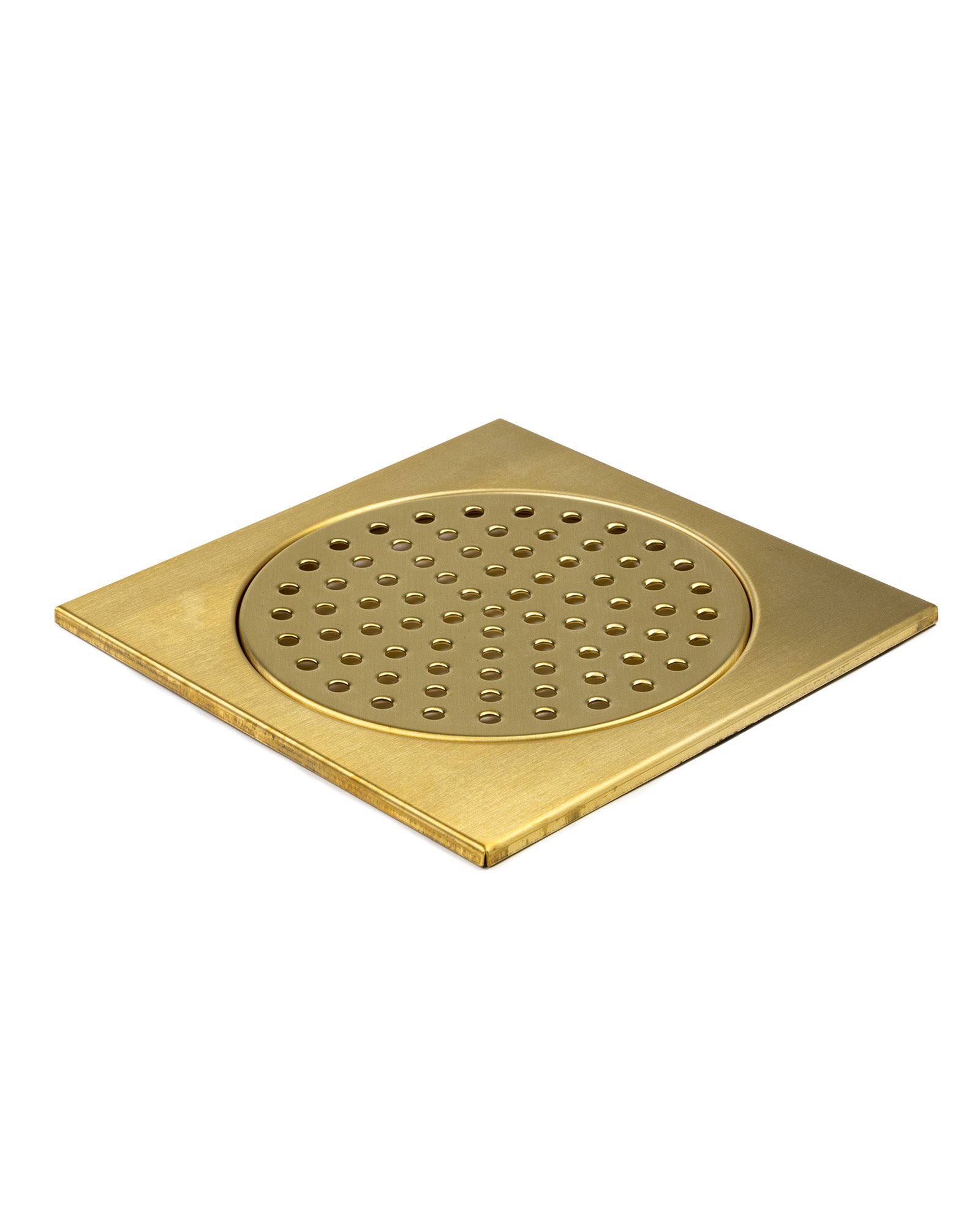 Brass Floor Drain Cover 200 x 200 mm - Standard Size for Bathroom, Shower & Laundry Room Water Drainage