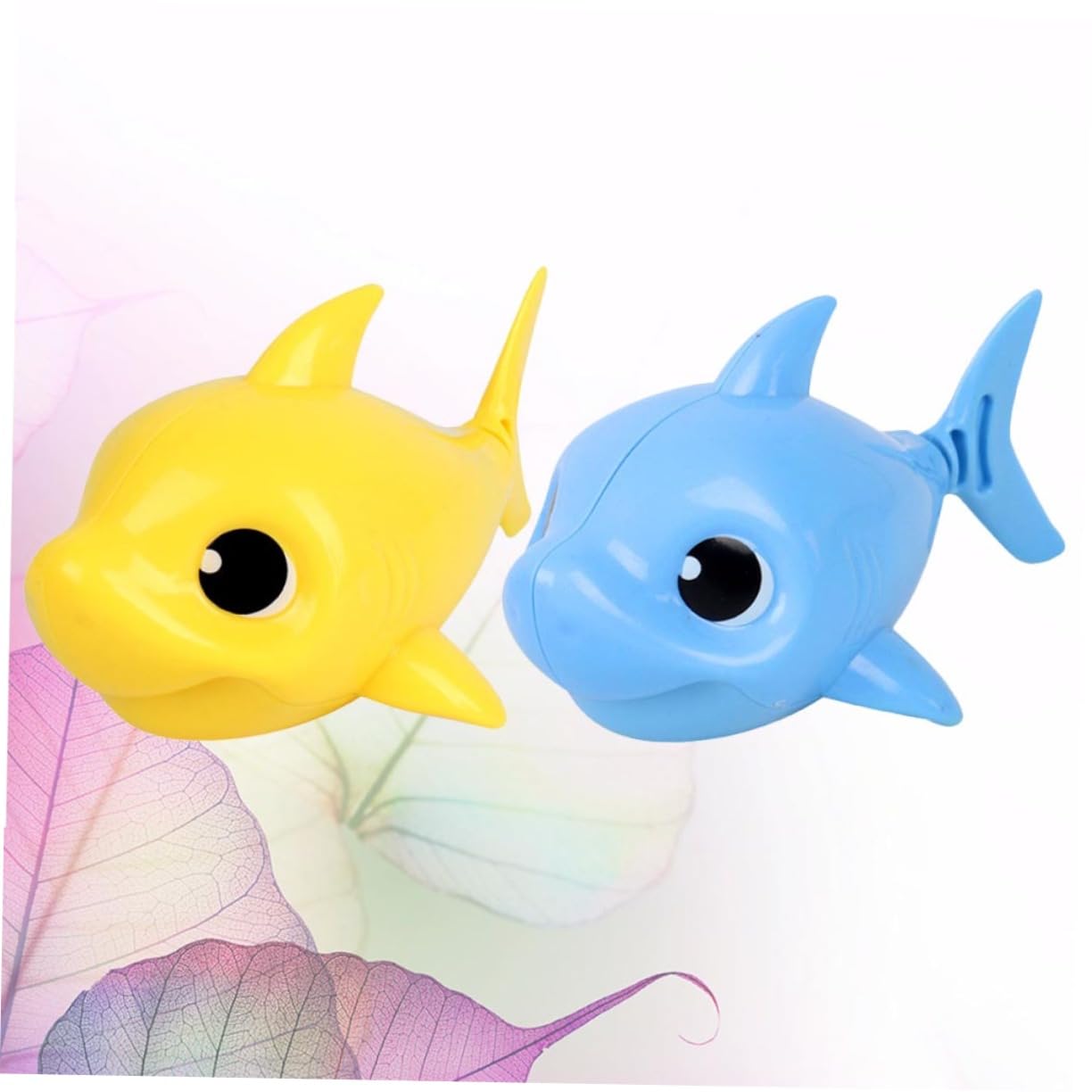 BRIGHTFUFU 4 Pack Wind-Up Swimming Fish Bath Toys - Fun Clockwork Floating Shower Toys for Kids & Toddlers | Bathtub, Pool, Water Playtime