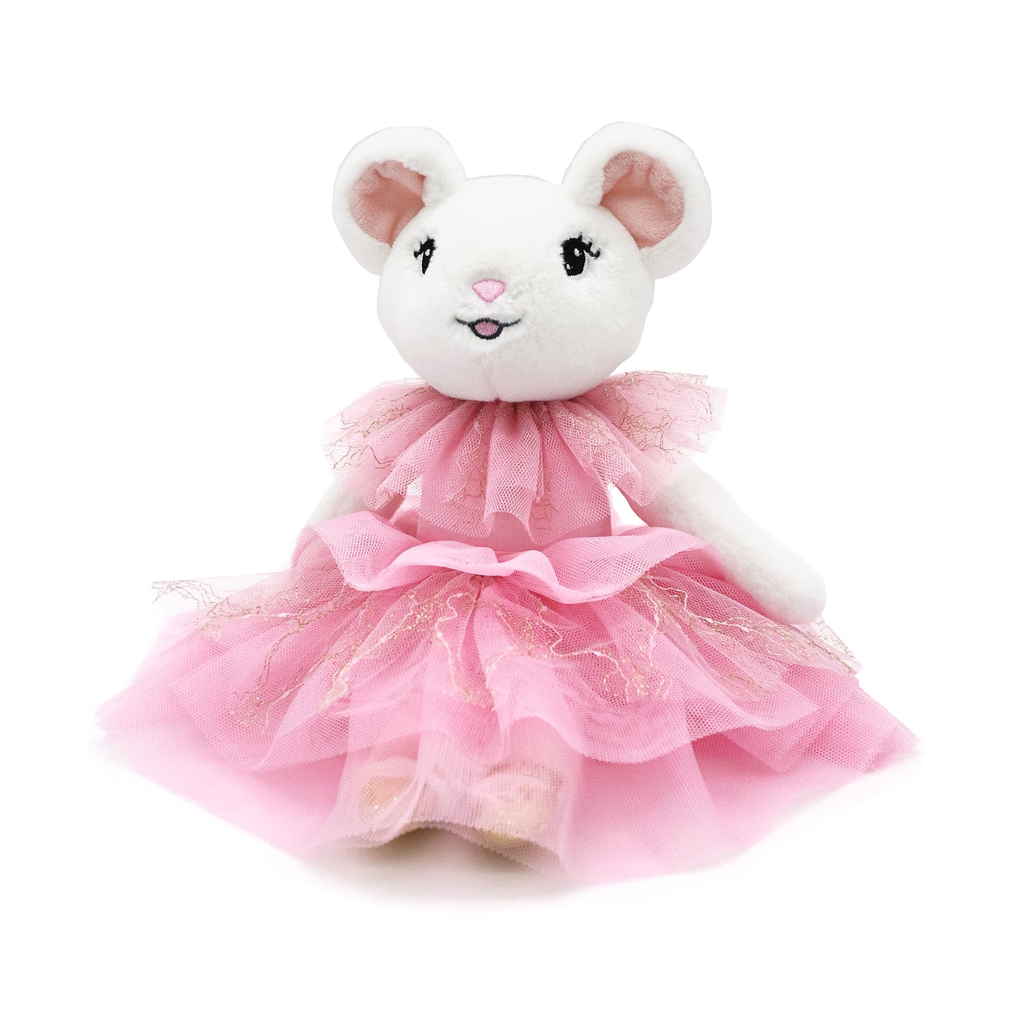 Claris The Mouse - Adorable Parfait Pink Plush Doll | Kawaii Stuffed Animal Toy for Girls, Kids Room Decor, Anime Collectible Gift | Perfect for Cuddling, Birthday Presents & Anime Lovers