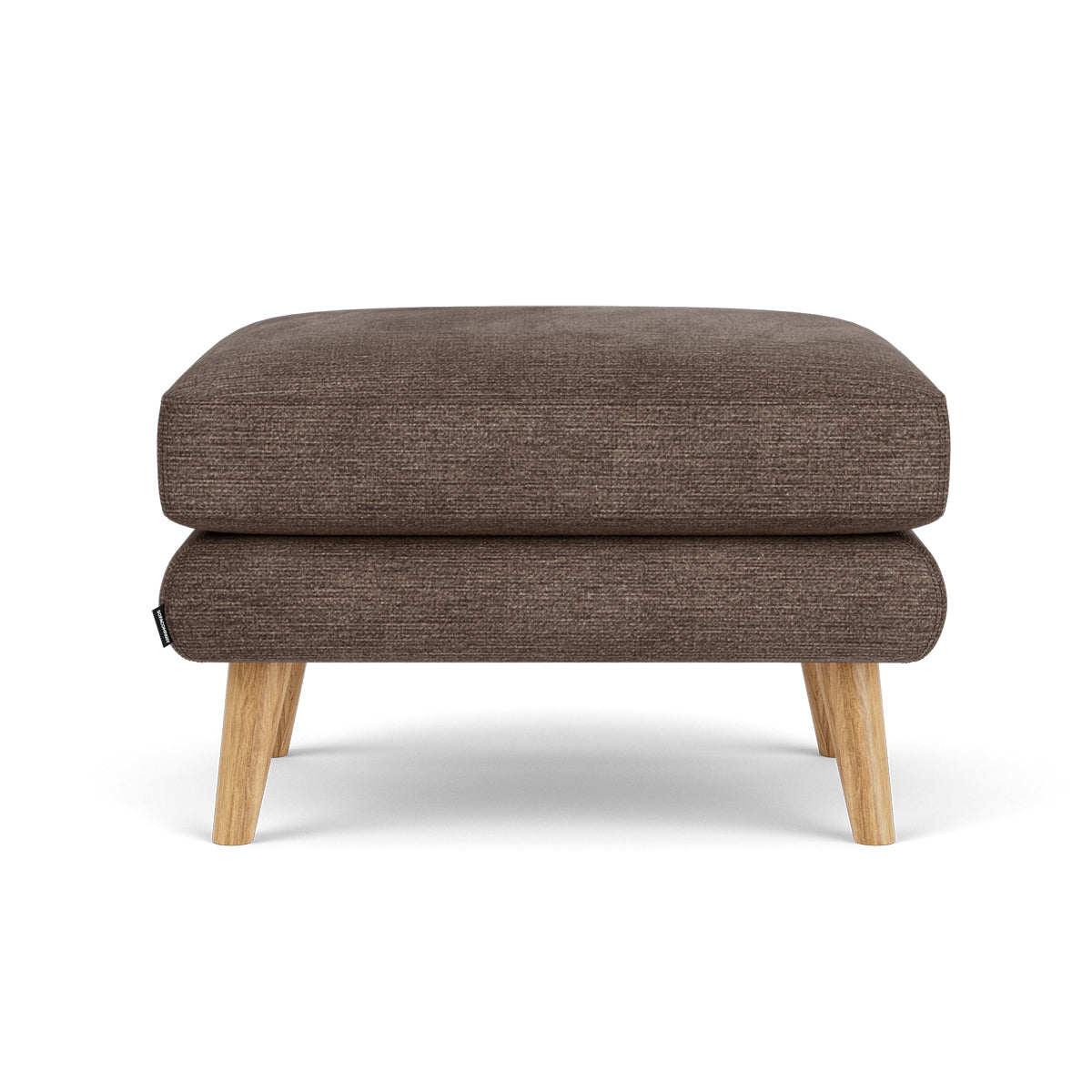 George Fabric Ottoman - Stylish and Comfortable Footrest, Storage Bench for Living Room, Bedroom, or Office - Perfect for Relaxing, Extra Seating & Home Organization