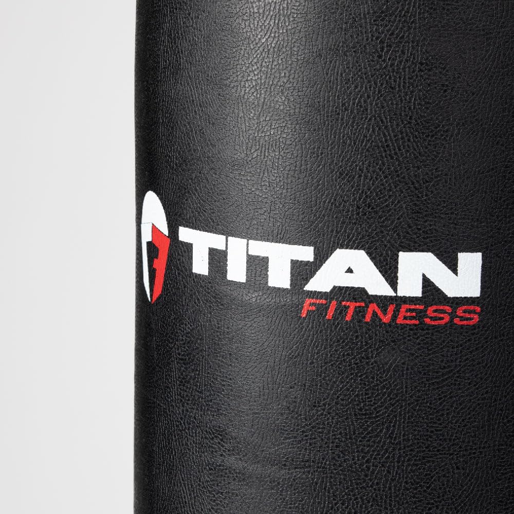 Titan Fitness Muay Thai Heavy Punching Bag - 8-Strike Training Bag for Boxing, MMA & Kickboxing - Perfect for Home Gym, Martial Arts & Cardio Workouts