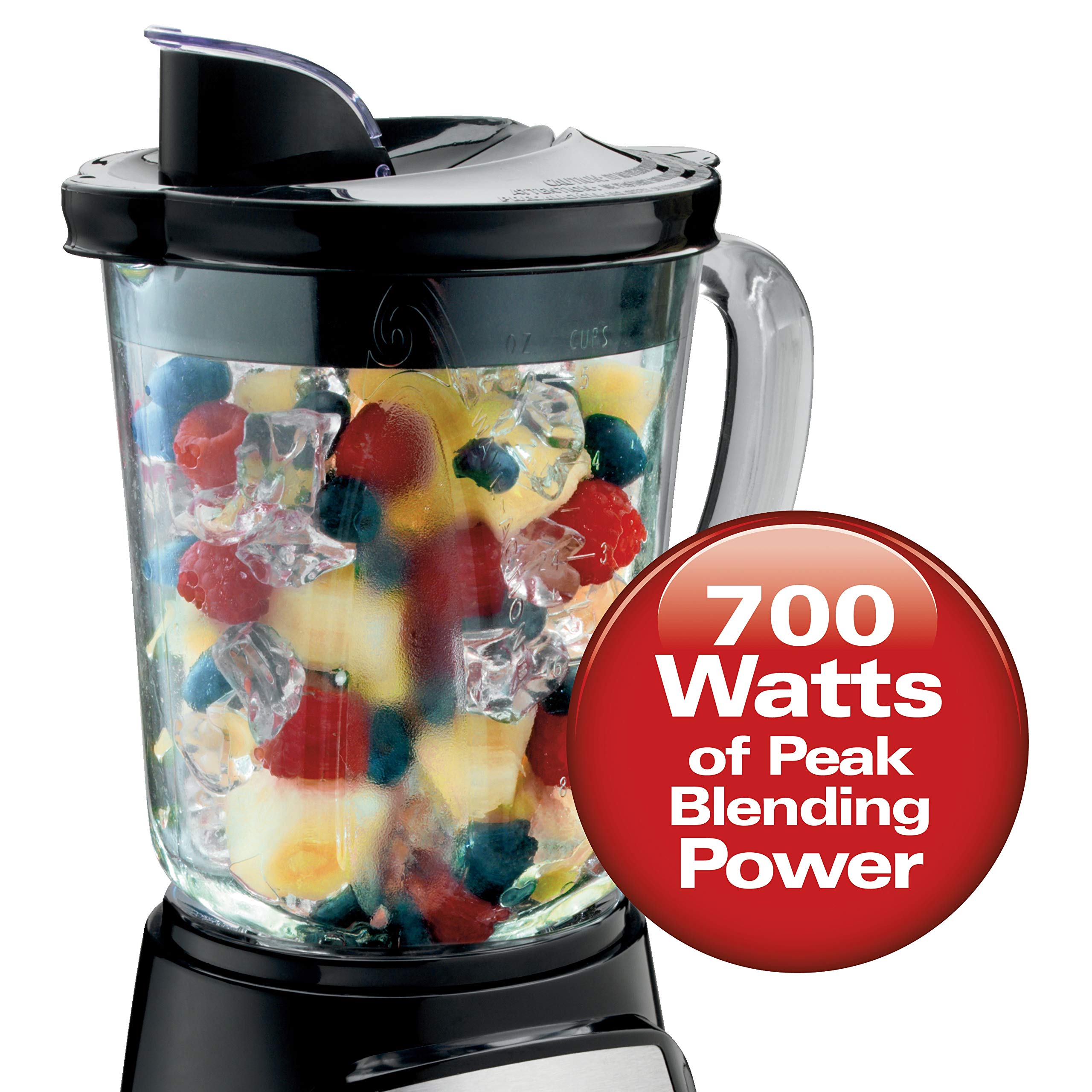 Hamilton Beach 12-Cup Programmable Coffee Maker with Built-in Blender for Shakes, Smoothies & Iced Coffee - Perfect for Home, Office & Breakfast Nook