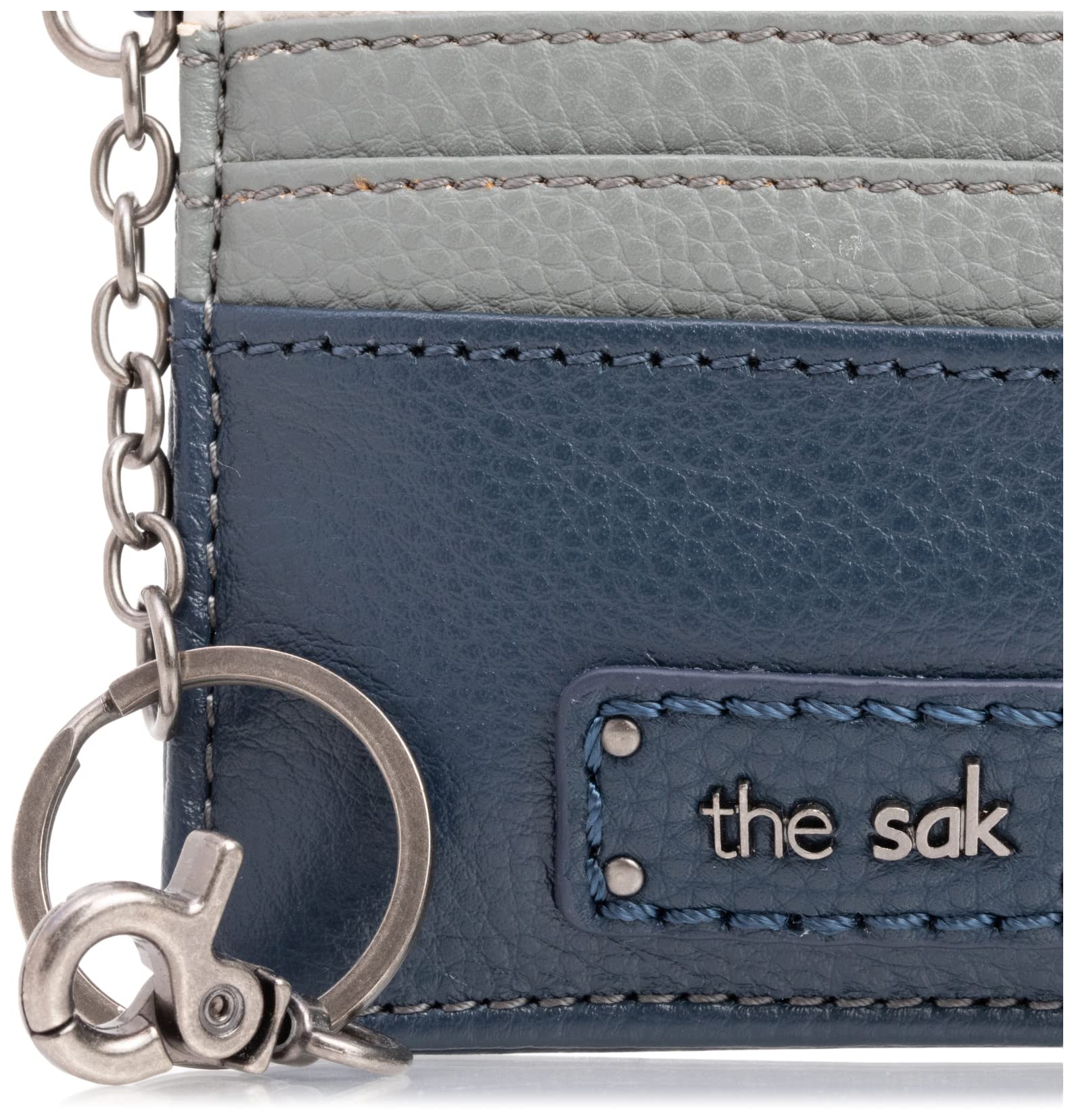 The Sak Iris Genuine Leather Wallet for Women - Slim RFID Blocking Card Holder with Keychain, Perfect for Everyday Use, Travel & Gift Giving