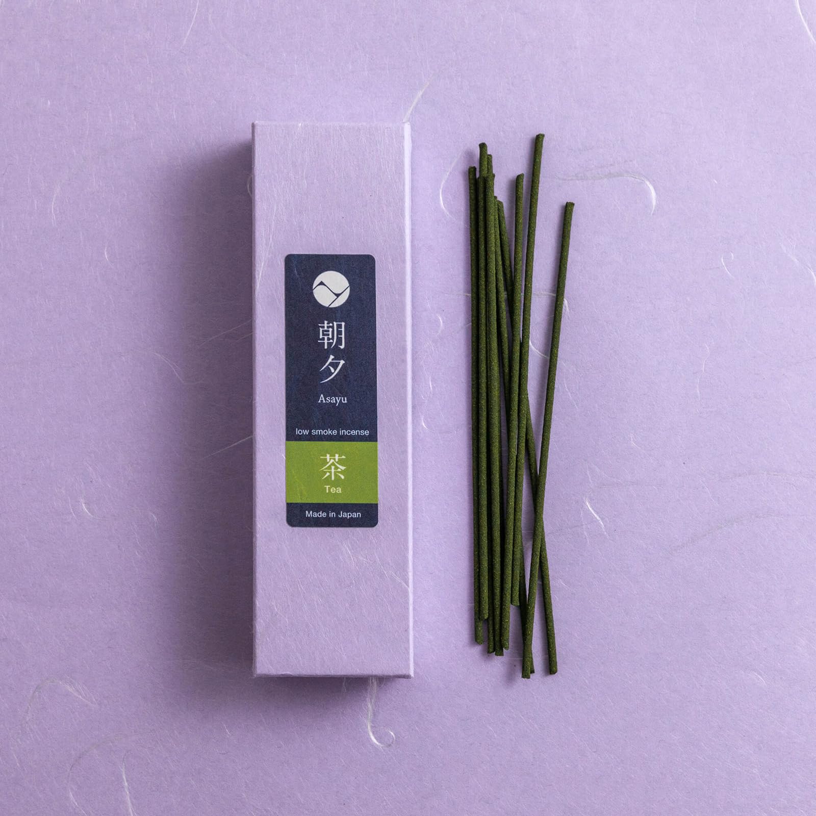 Premium Japanese Matcha Green Tea Incense Sticks - 20g Sample Size | 100% Natural, Low Smoke & Non-Toxic | Made in Japan | Perfect for Meditation, Yoga, Mindfulness & Home Relaxation | Morning Energy Boost & Stress Relief