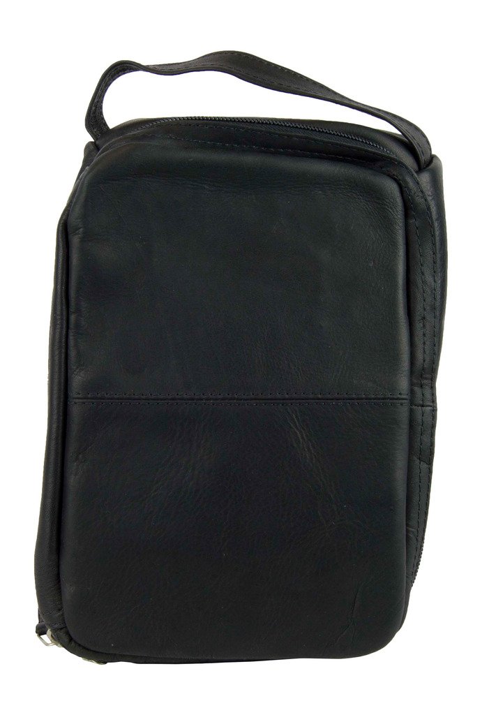 Latico Leathers Premium Travel Kit - 100% Genuine Authentic Luxury Leather Organizer for Men & Women | Designer Fashion Accessories | Perfect for Business Trips, Vacation & Daily Commute