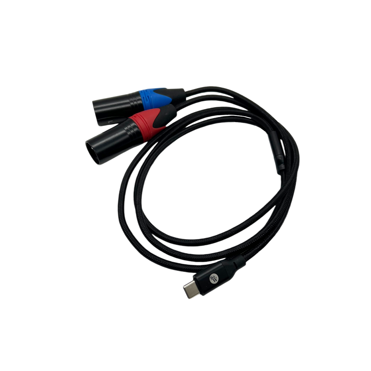 Strauss & Wagner XLR Male to USB C Male Upgrade Cable - Professional 3-Pin Audio Interface Cable for Studio Recording, Podcasting & Live Streaming