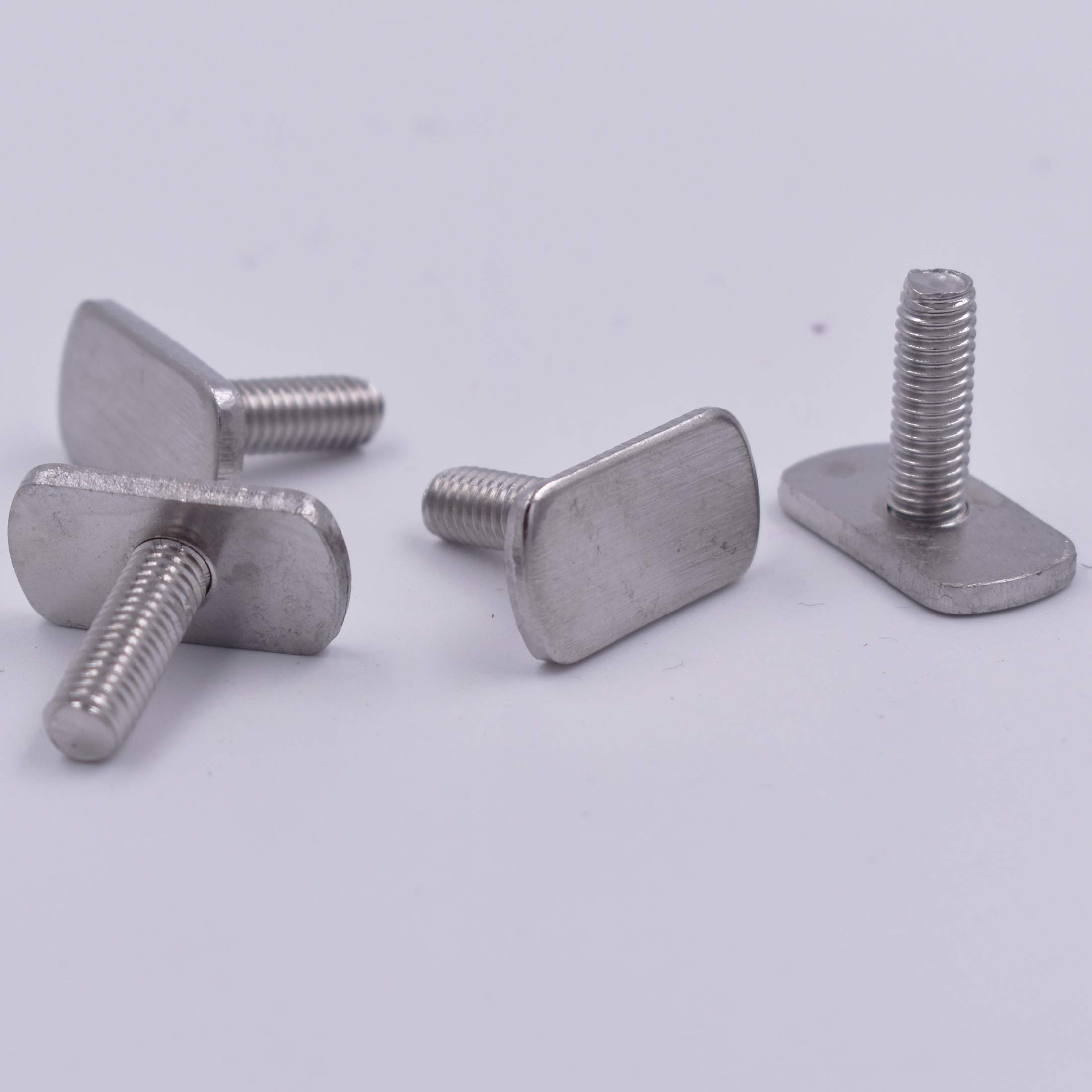 YYST 6MM Kayak Rail Screws & Track Nuts - T Bolt Hardware Mounting Kit for Kayaks, Canoes, Boats | Durable Marine-Grade Replacement Parts for Fishing Gear & Accessories Installation