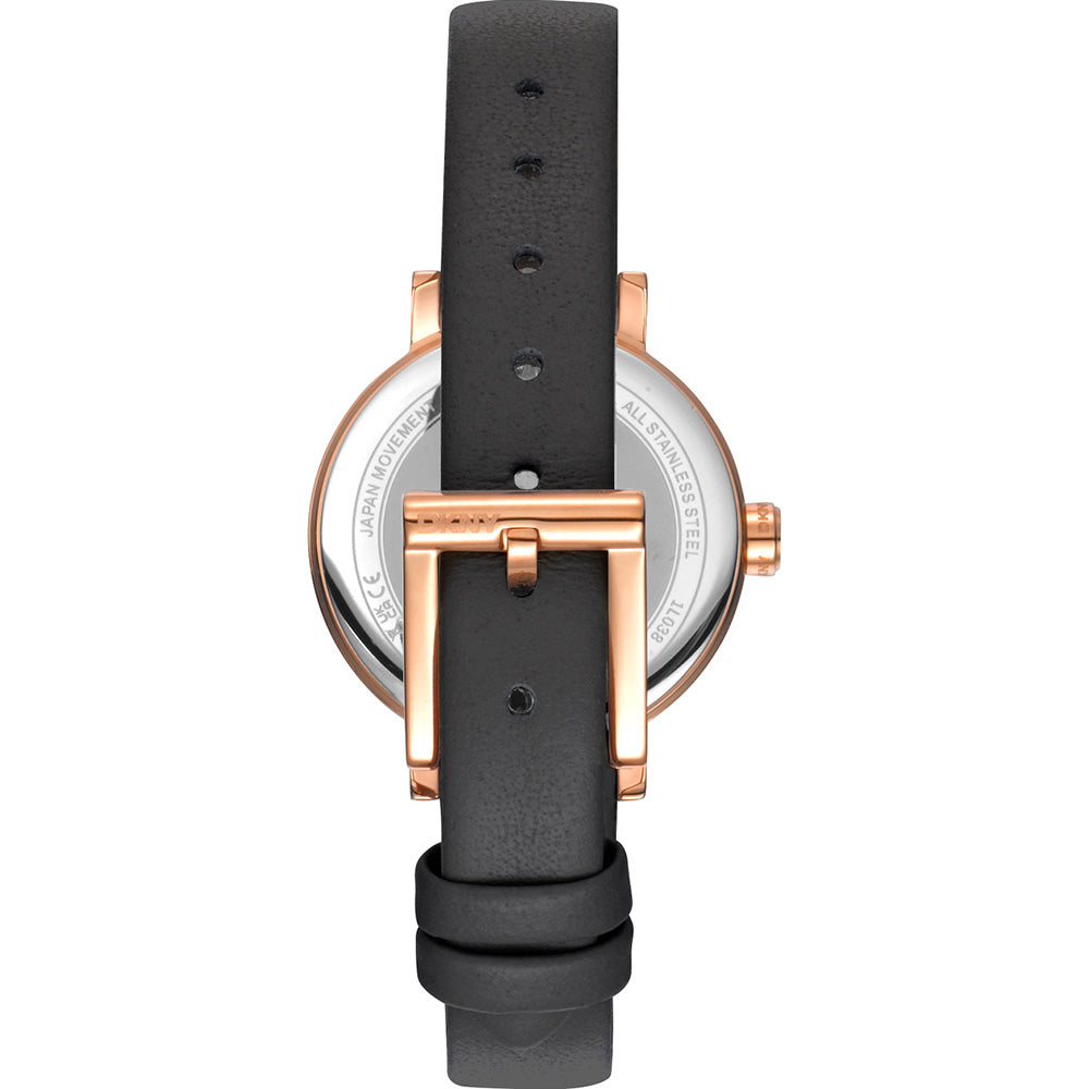 DKNY Soho Glitz DK1L038L0035 Women's Watch - Luxury Gold-Tone Stainless Steel Bracelet, Crystal Accents - Perfect for Office, Party & Special Occasions
