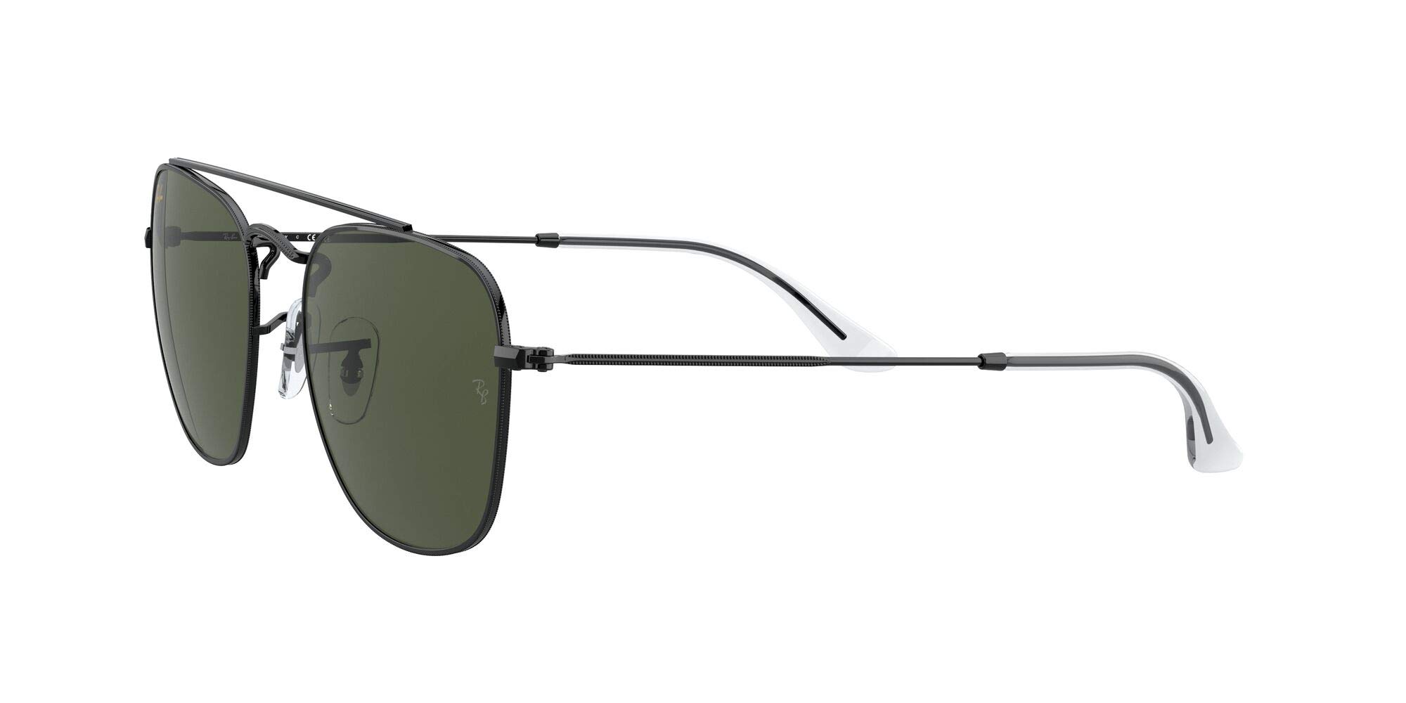 Ray-Ban RB3557 Square Sunglasses for Men - Classic Aviator Style, UV Protection, Polarized Lenses - Perfect for Driving, Outdoor Activities & Fashion Accessories