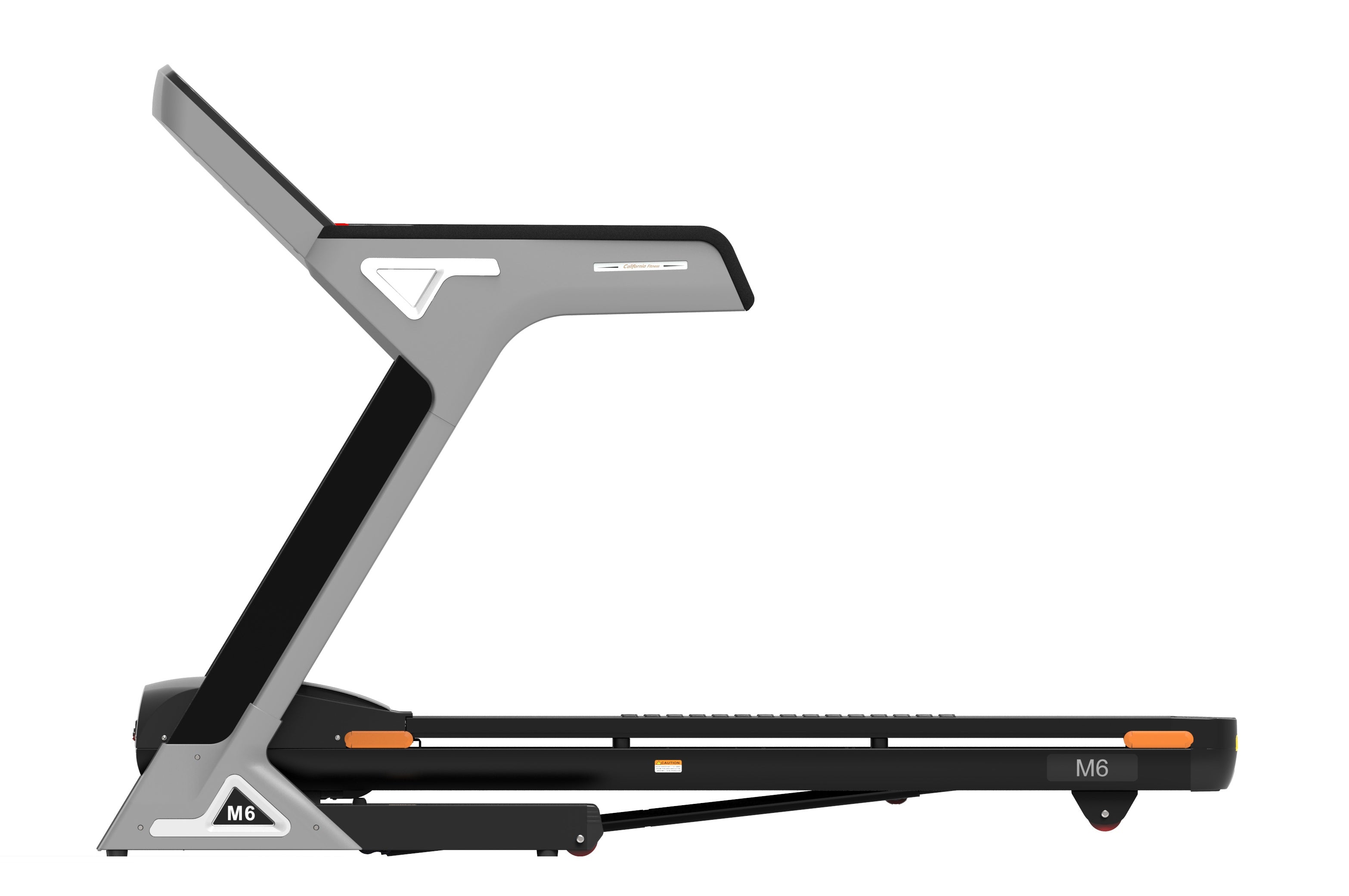California Fitness Malibu 6T Heavy Duty Folding Treadmill with Touchscreen Display - Home Gym Equipment for Cardio Workouts & Running Training (Perfect for Small Spaces & Home Offices)