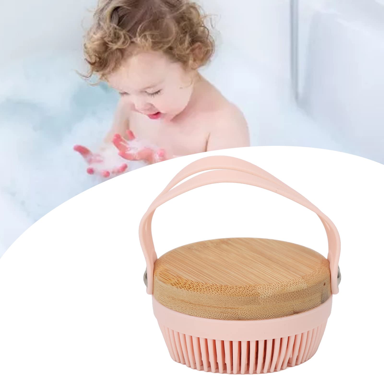 Silicone Body Scrubber & Scalp Massager - Exfoliating Shower Brush for All Skin Types | Bath & Spa Essential