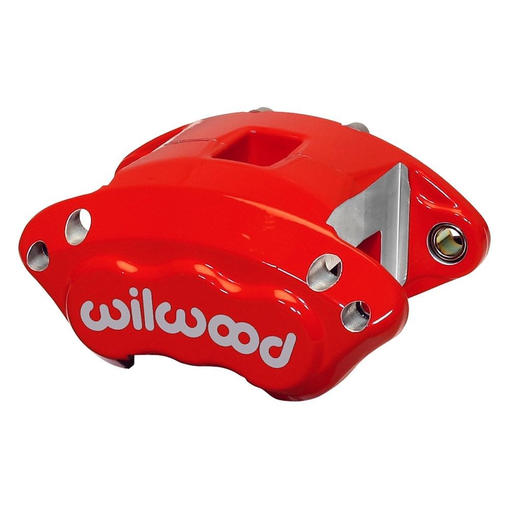 D154 Red Brake Caliper - High Performance Car Brake Caliper for Sports Cars & Racing Vehicles - Perfect for Upgrading Honda, Toyota, Nissan, and More