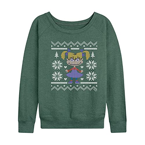 Angelica Ugly Sweater - Heather Juniper