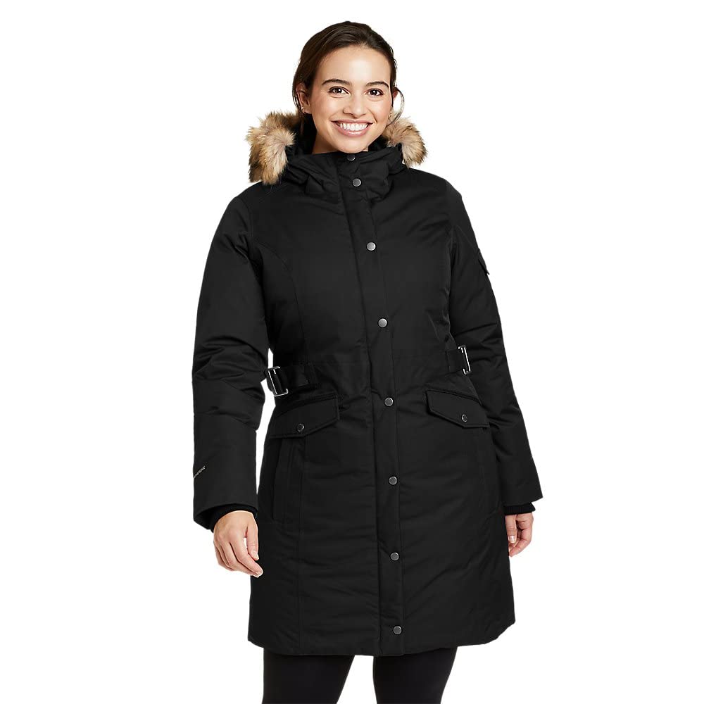 Eddie Bauer Women's Superior Down Parka - Waterproof Winter Coat with Hood for Extreme Cold Weather - Perfect for Skiing, Snowboarding & Outdoor Adventures