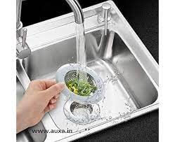 Premium Stainless Steel Sink Strainer - 4 Inch Small Hole Kitchen Drain Filter Basket with Rustproof Design for Easy Cleaning | Perfect for Kitchen Sinks, Bathroom Drains & RV Plumbing