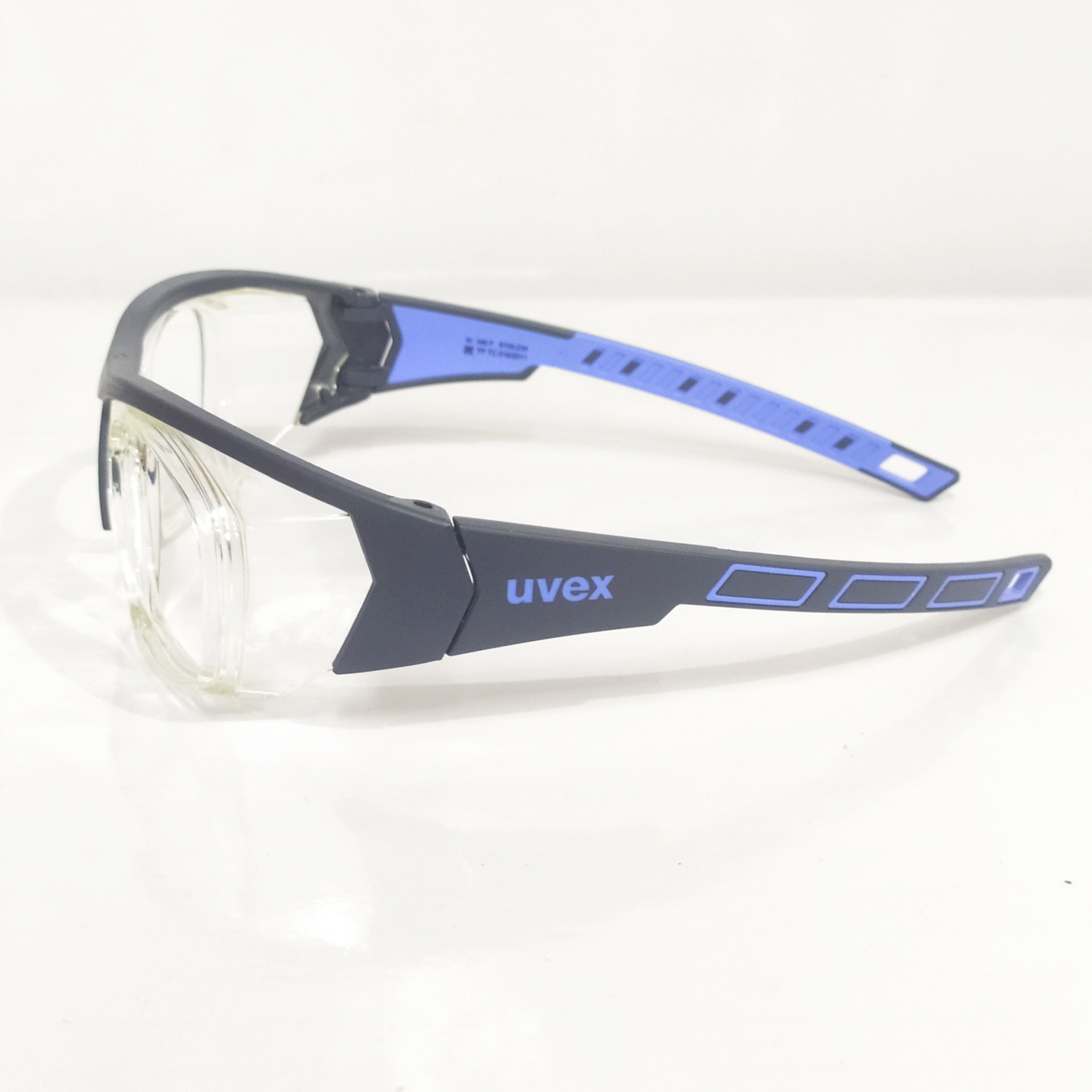 Uvex Clear Anti-Fog Sports Glasses 5518 - Protective Eyewear for Cycling, Running & Outdoor Activities - Shatterproof & UV Protection Safety Goggles