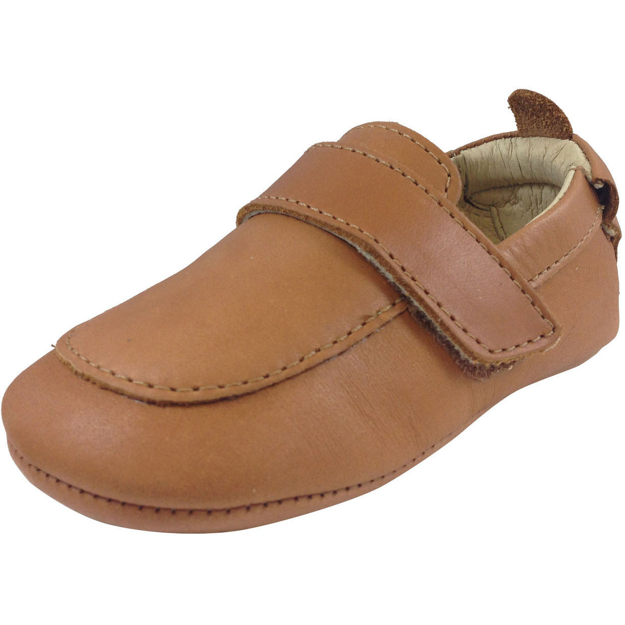 Old Soles Boys' 043 Global Tan Leather Loafers - Comfortable School Shoes for Kids, Dress Shoes for Boys, Casual Walking Shoes for Toddlers - Perfect for School, Parties & Everyday Wear