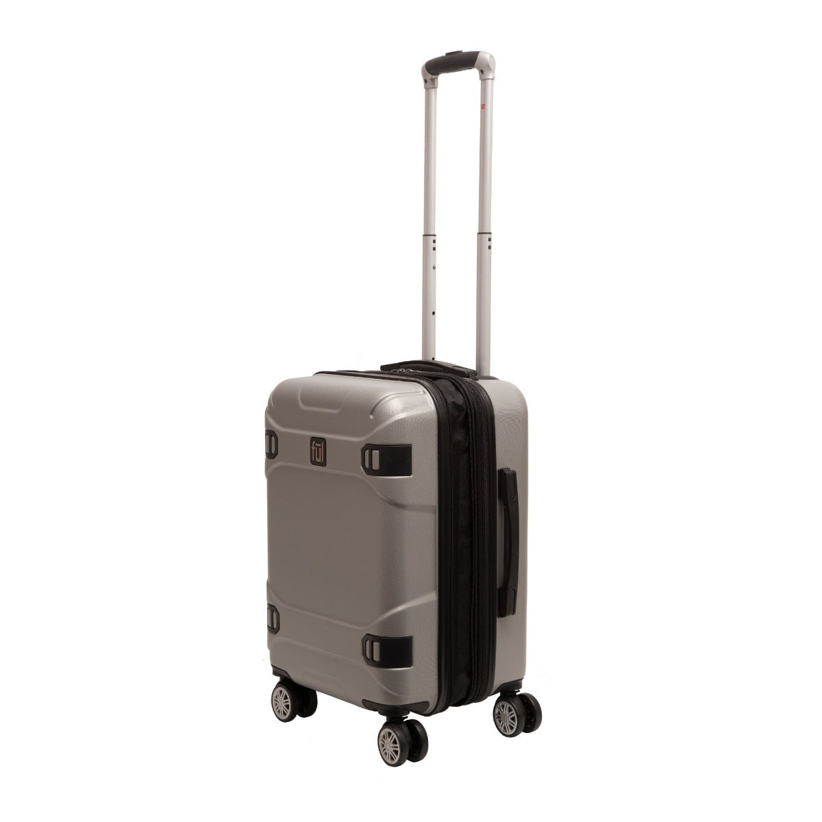 21in Hard-Sided Rolling Luggage with Molded Detail - Durable Spinner Suitcase for Travel, Business Trips & Weekend Getaways