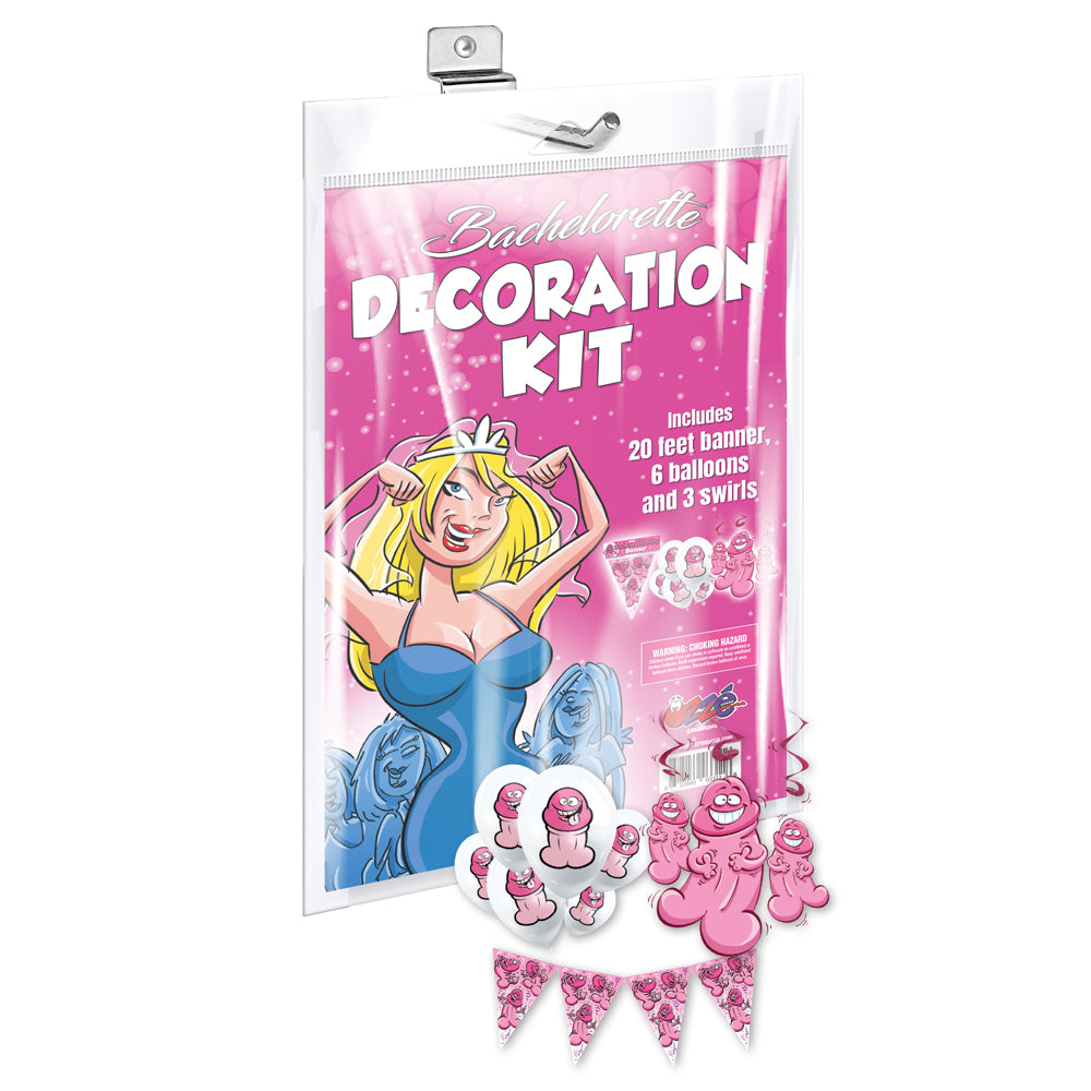 Bachelorette Party Decorations Kit - 20ft Banner, Balloons & Swirls for Bridal Shower Decor - Perfect for Bachelorette Parties, Wedding Showers & Girls Night Out