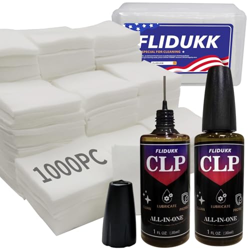 1000 cotton patches+ 2 Bottles CLP -One Box